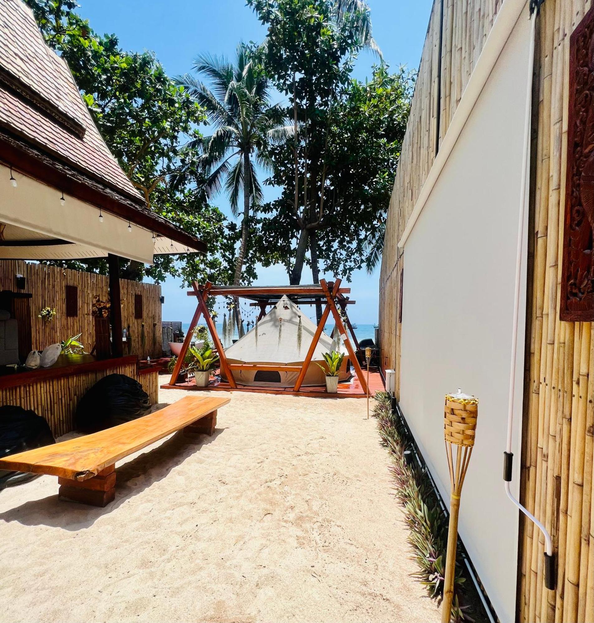 Natures Edge Beachfront Luxury Glamping Тау Экстерьер фото